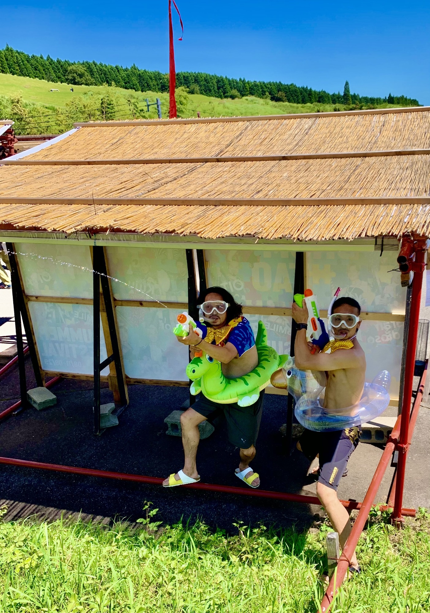 久住の朝は・・・