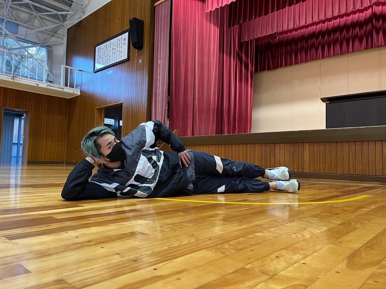 今日は学校公演