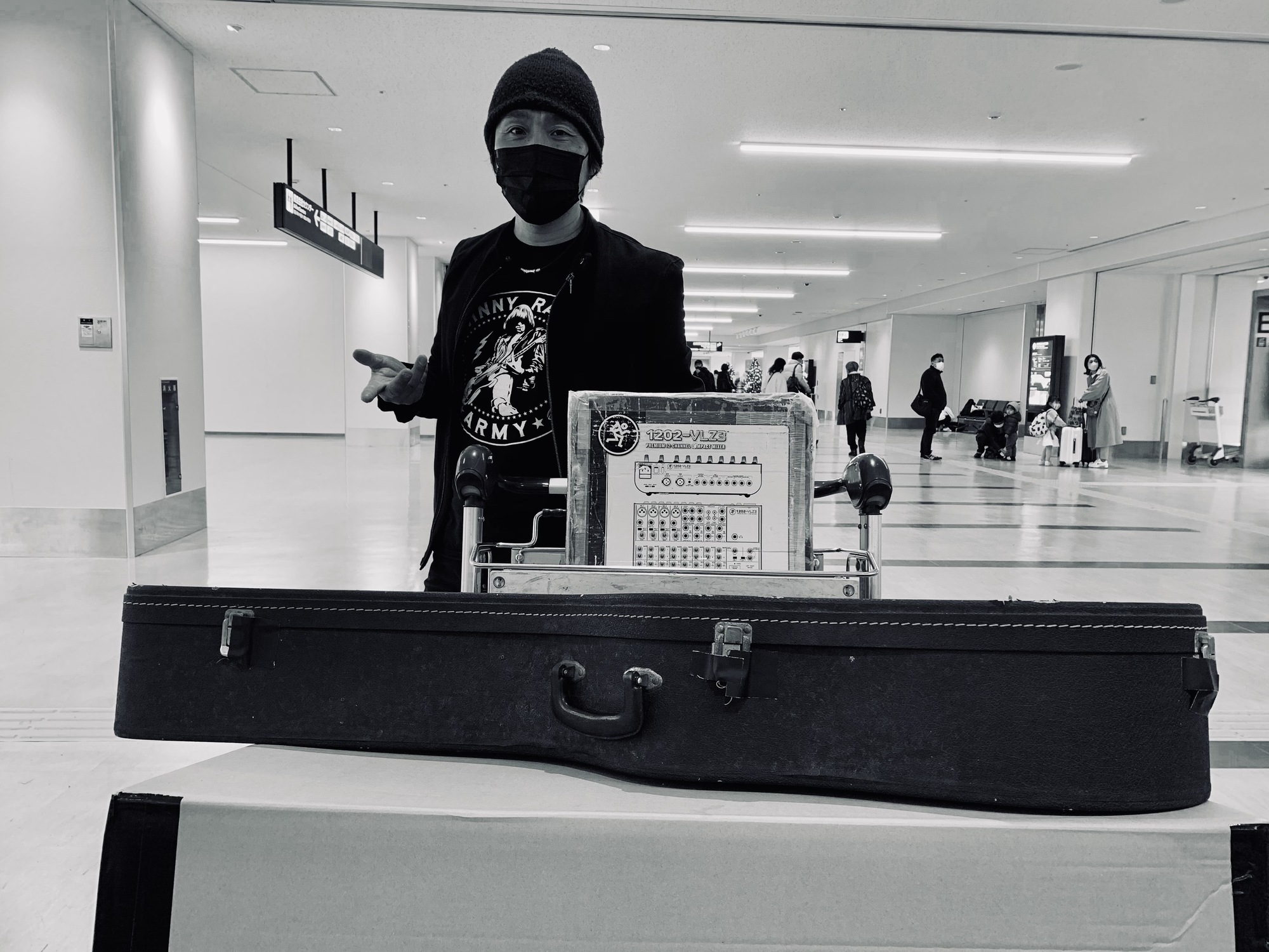 無事到着