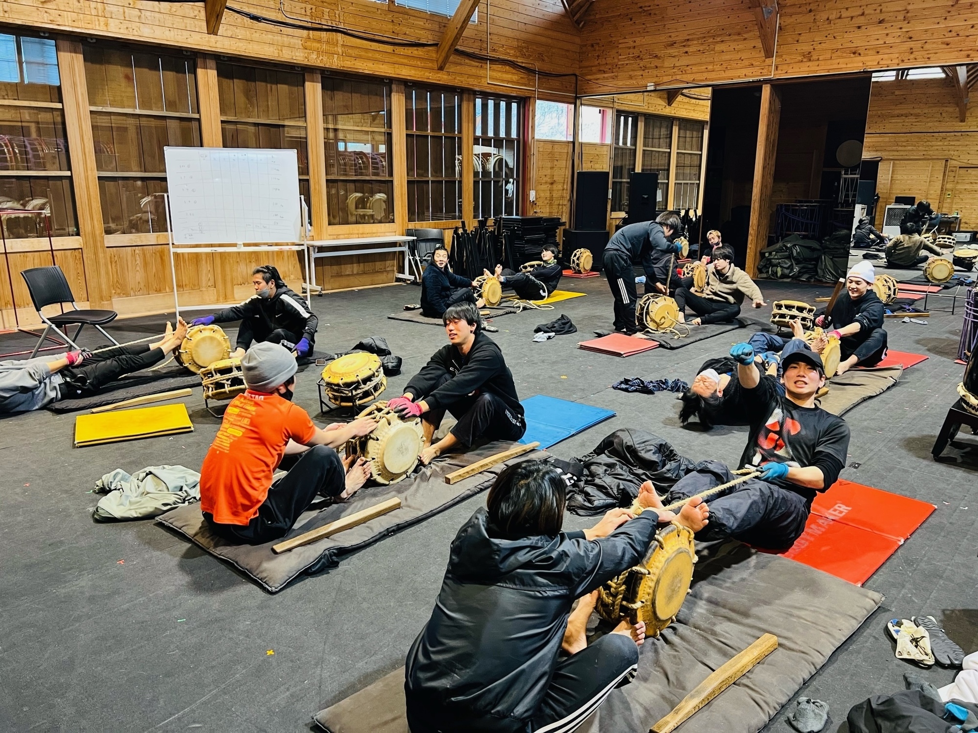 打ち込み前には…