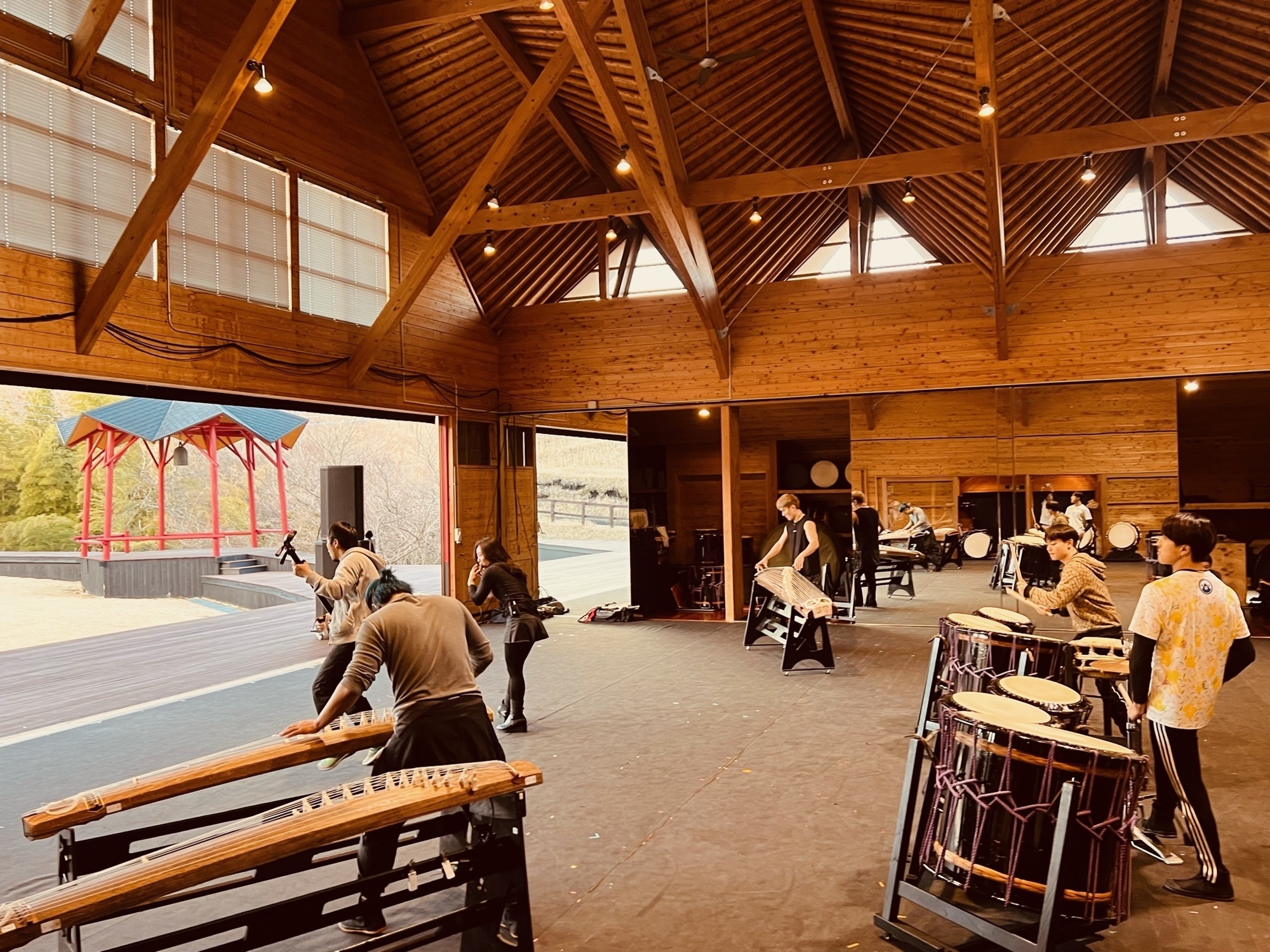 稽古に明け暮れる日々