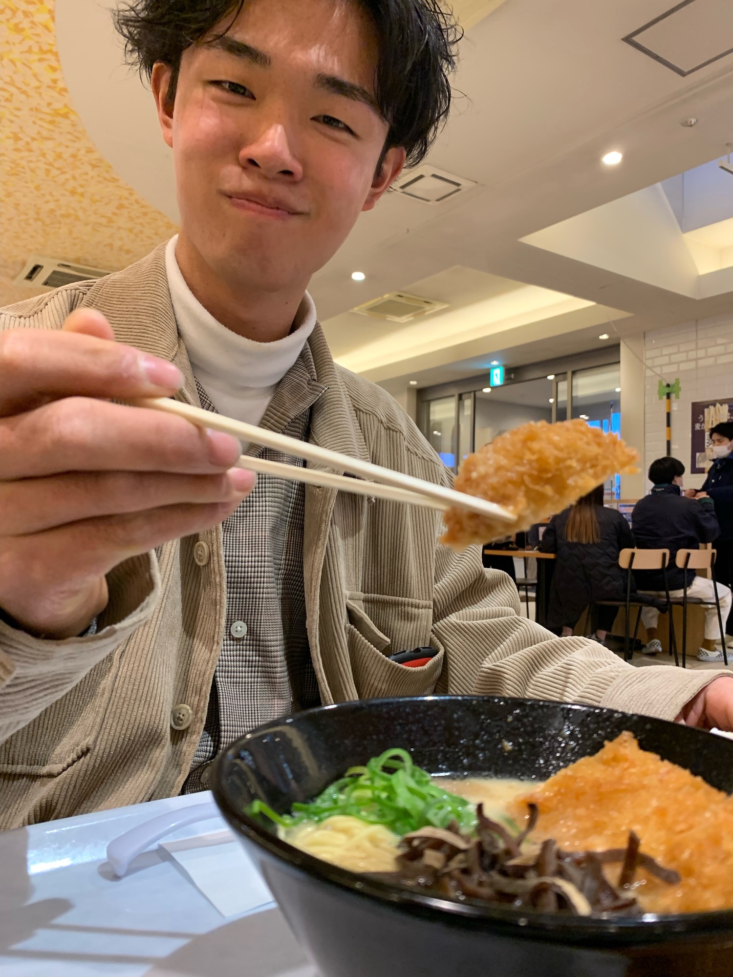 ただいま帰りました！