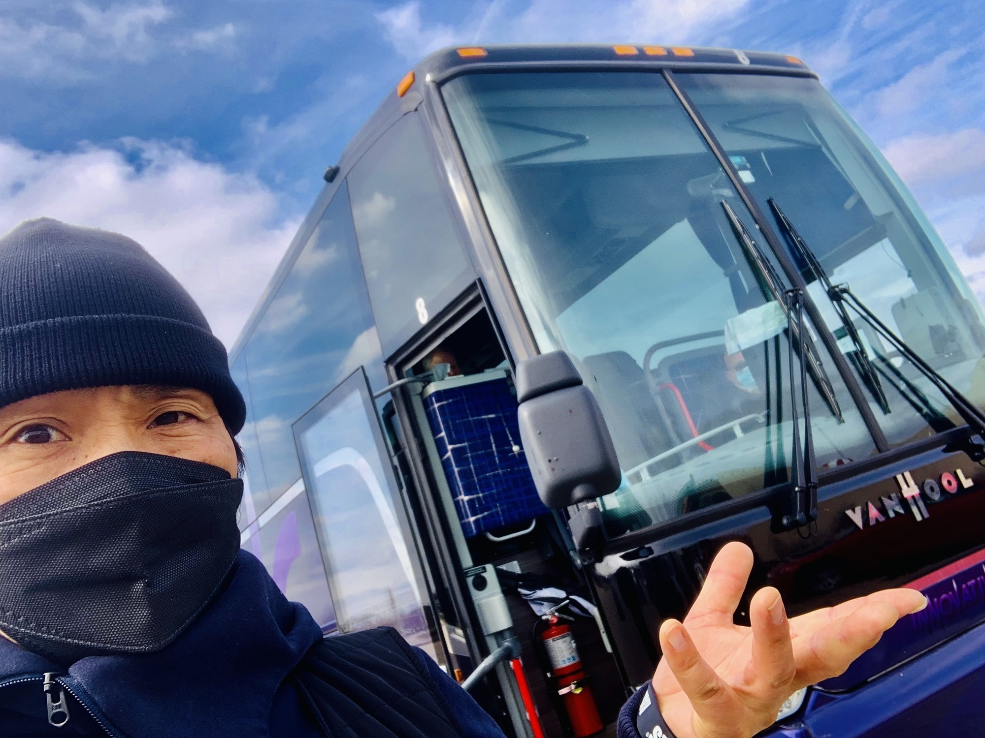 間も無く到着！！