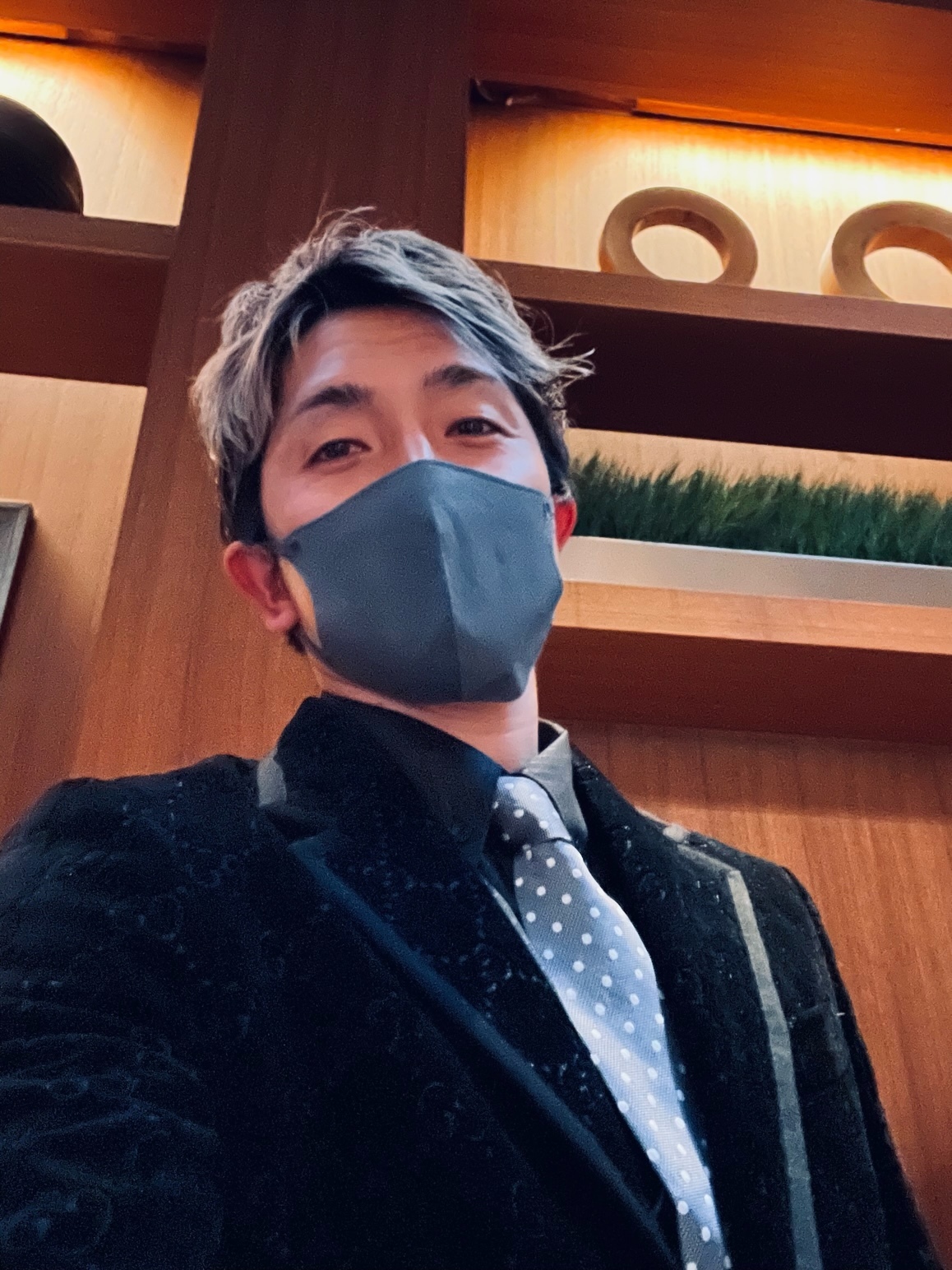 たまにはキッチリきめて