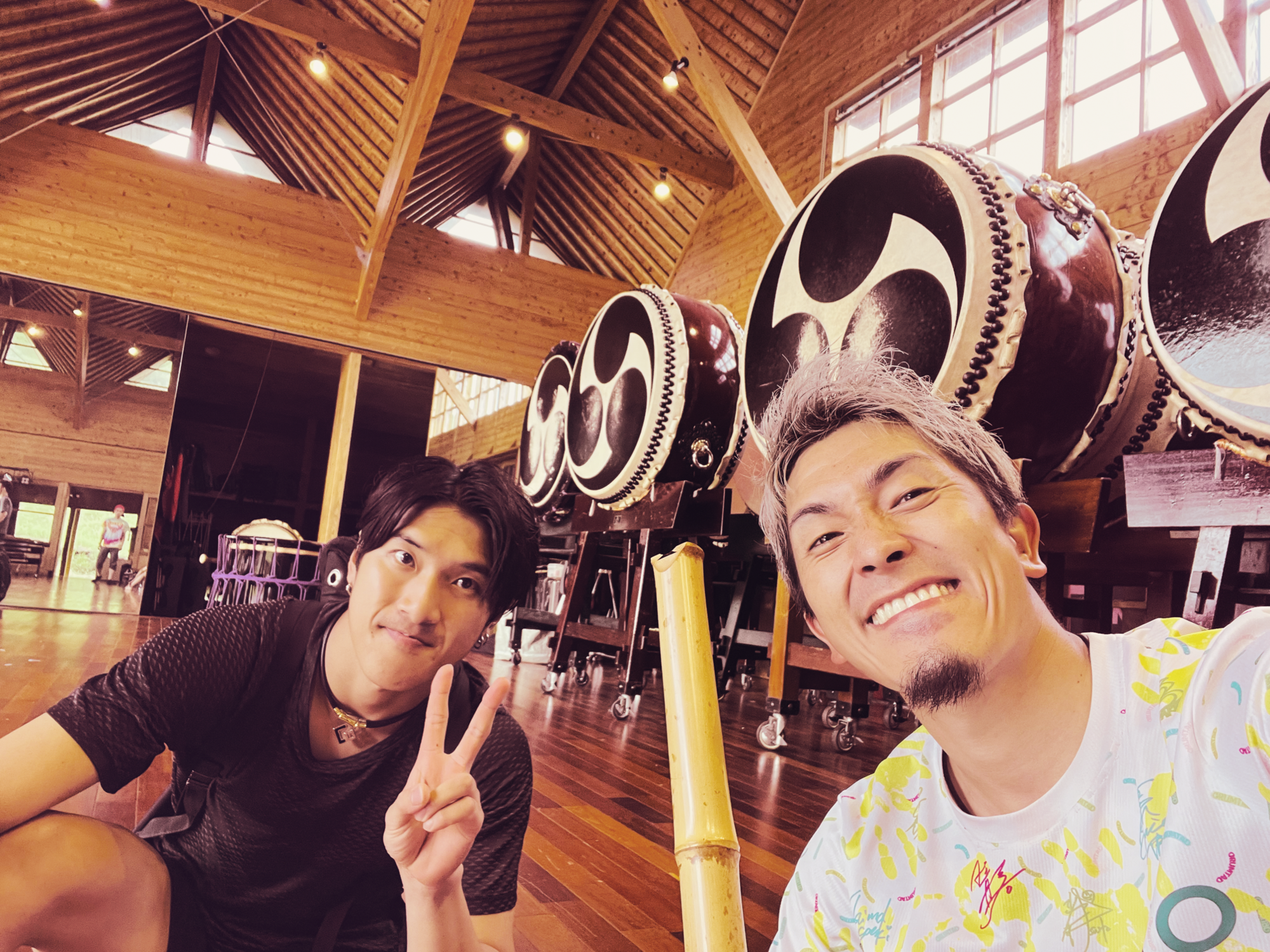 休憩中の一コマ