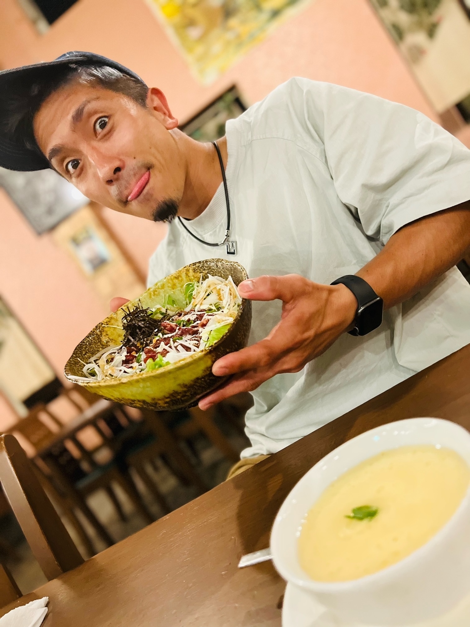 行きつけのお店にて…