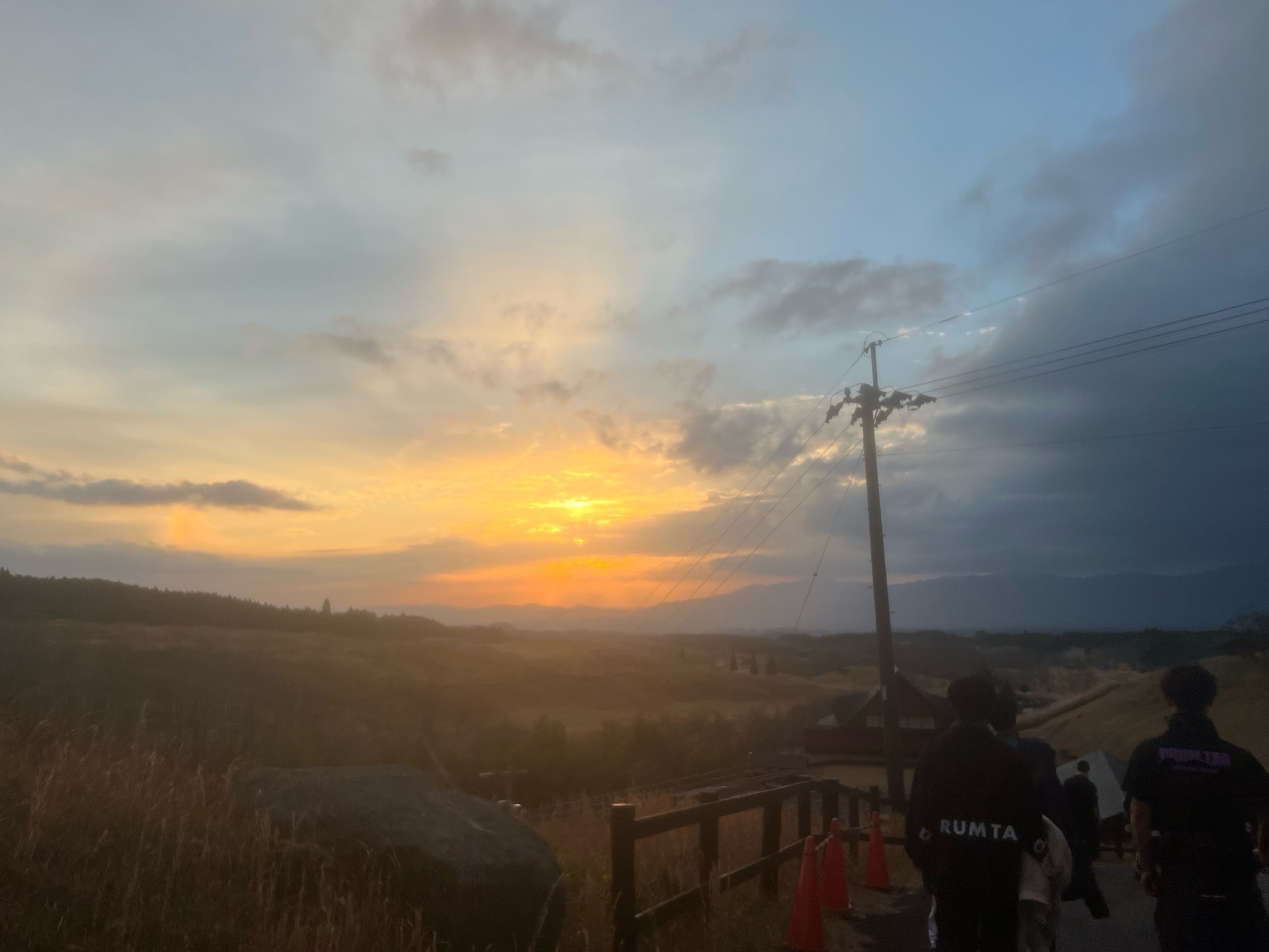 今日の朝空