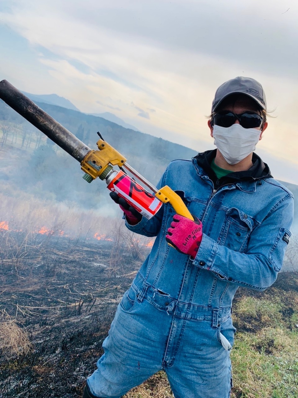必殺野焼き人！