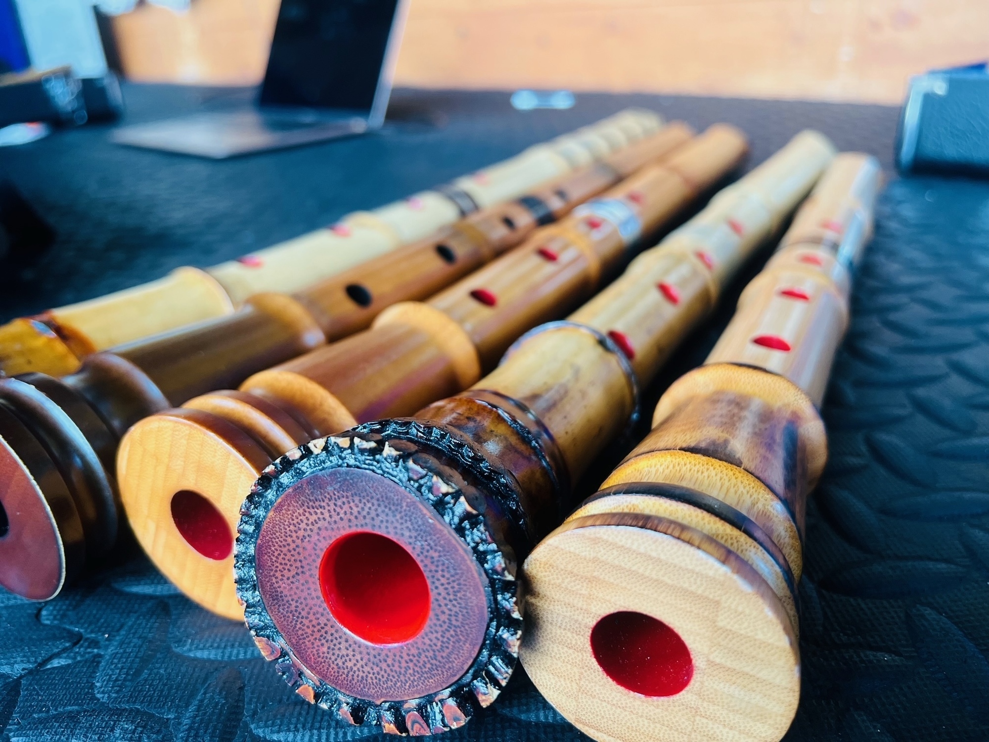 制作中ならでは