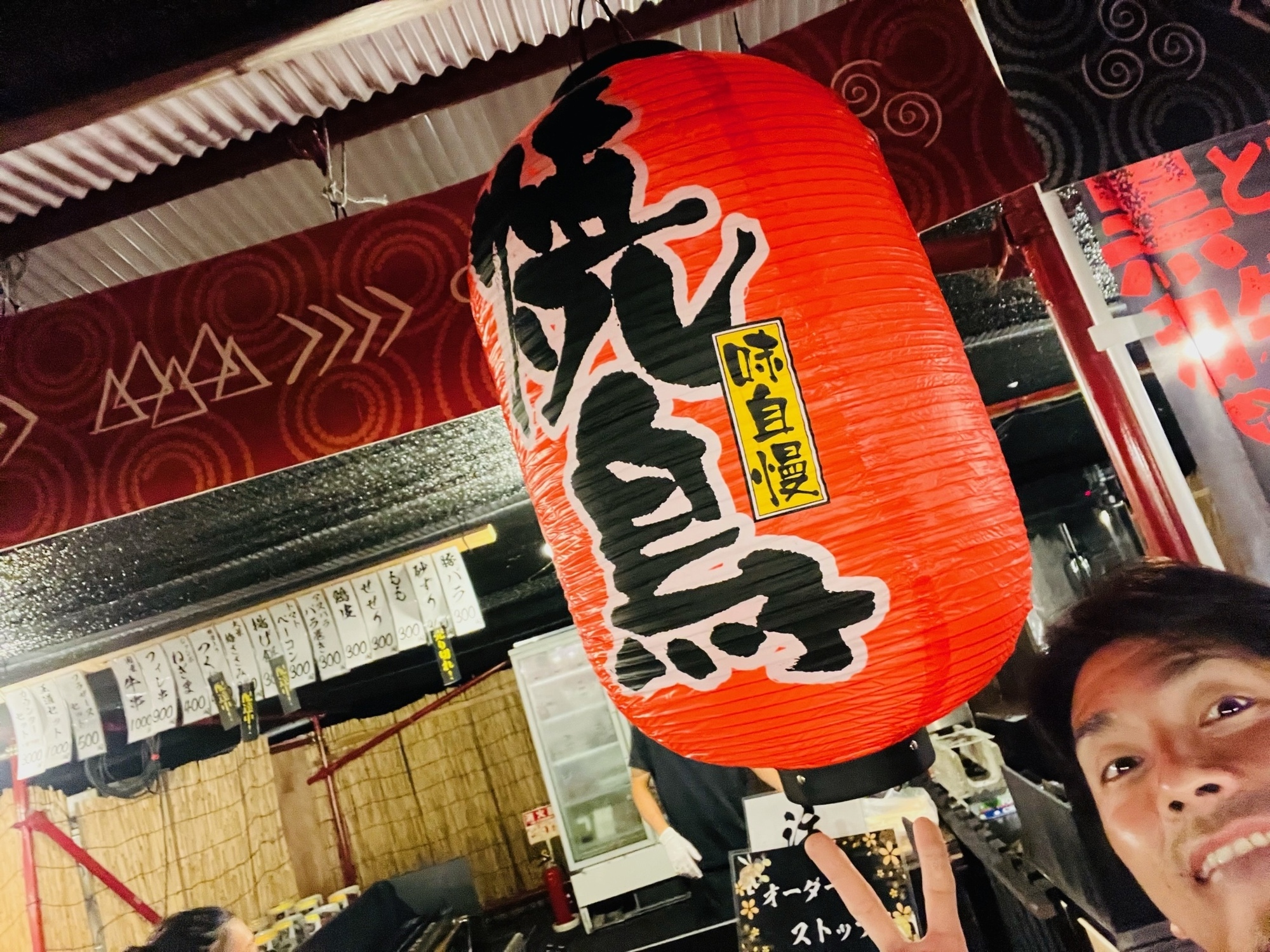 カウンターにカモーン