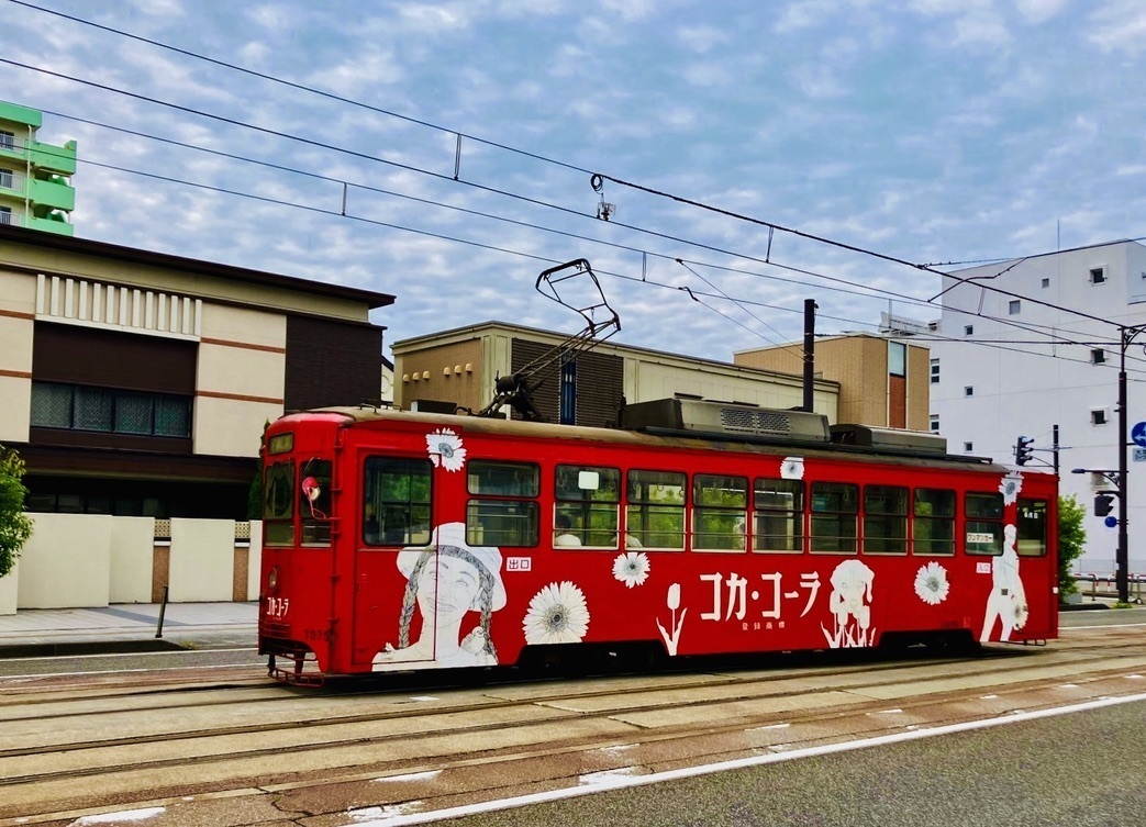 ちんちん電車（路面電車の事です）