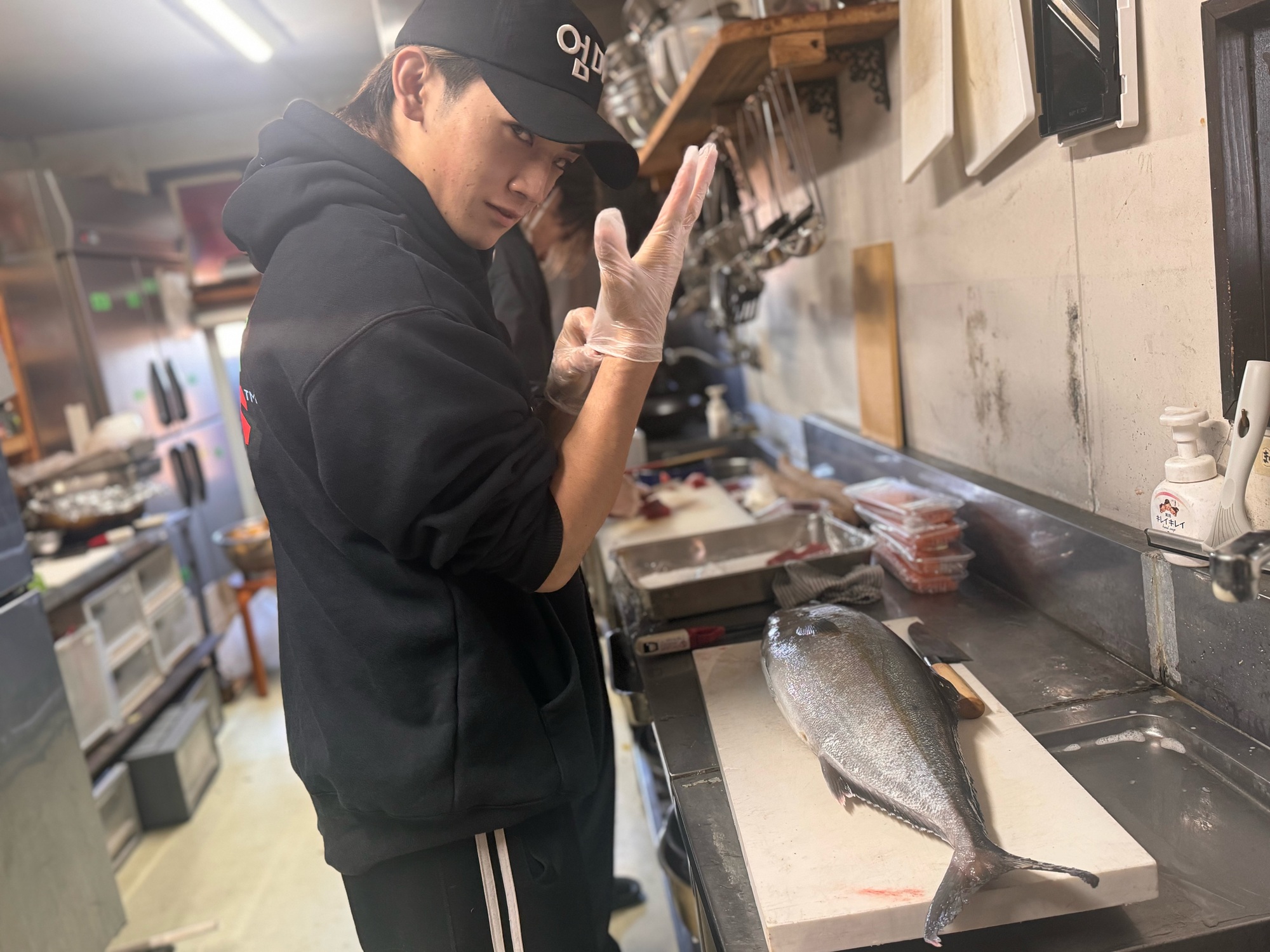 さばいていくぅ