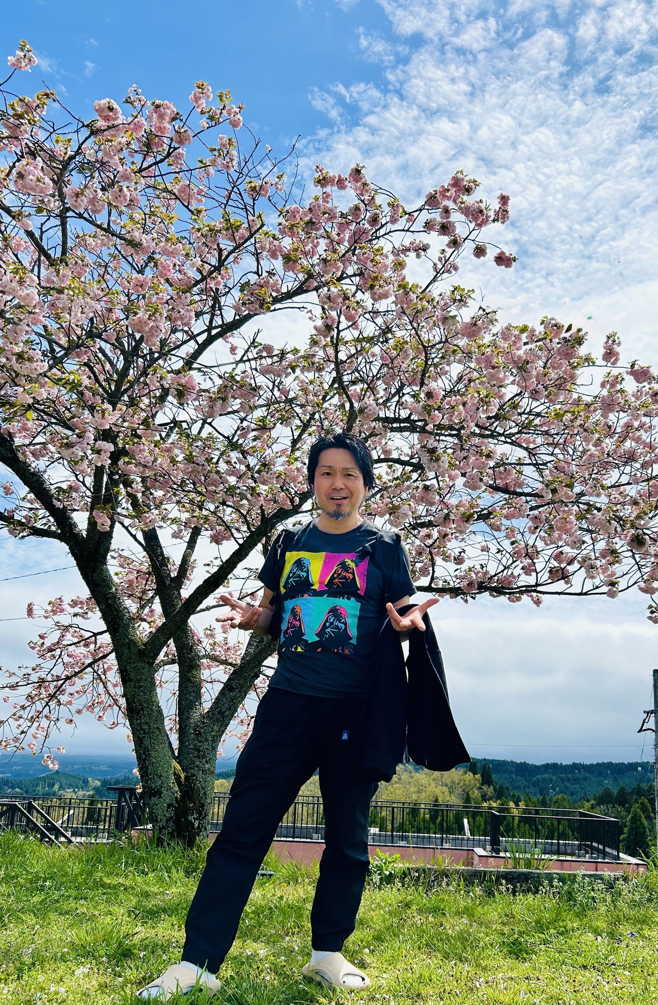 晴れましたねー