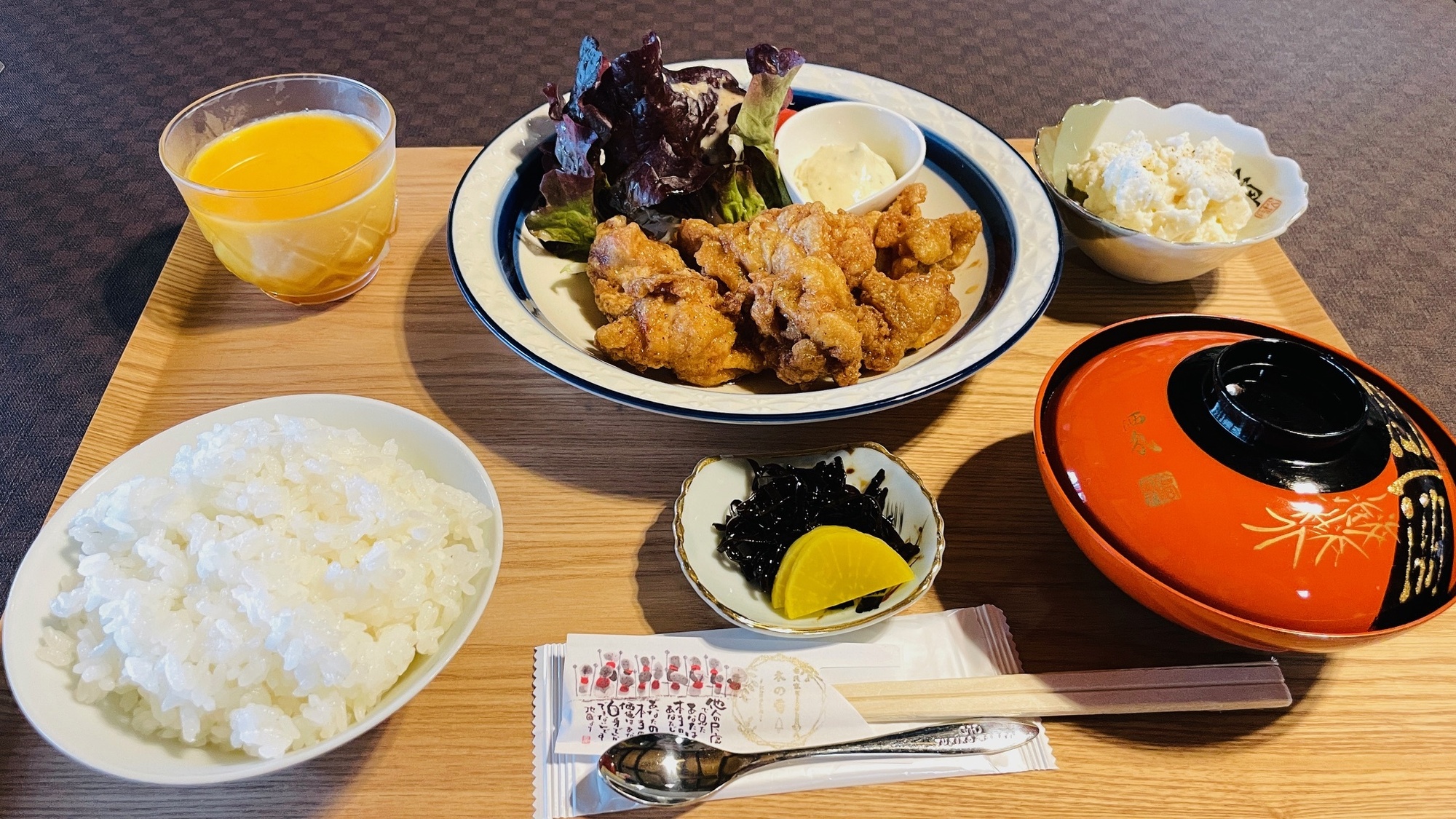 地元ご飯。
