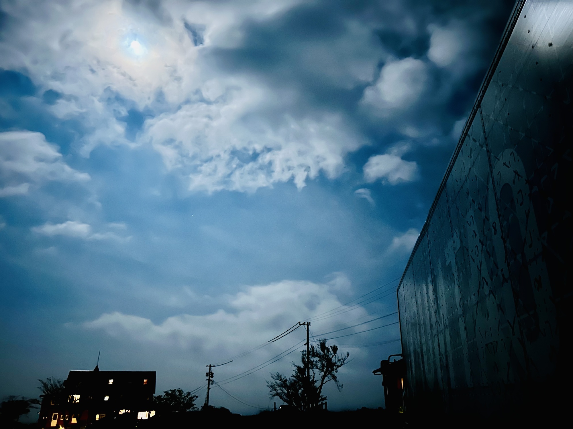 月夜の帰宅