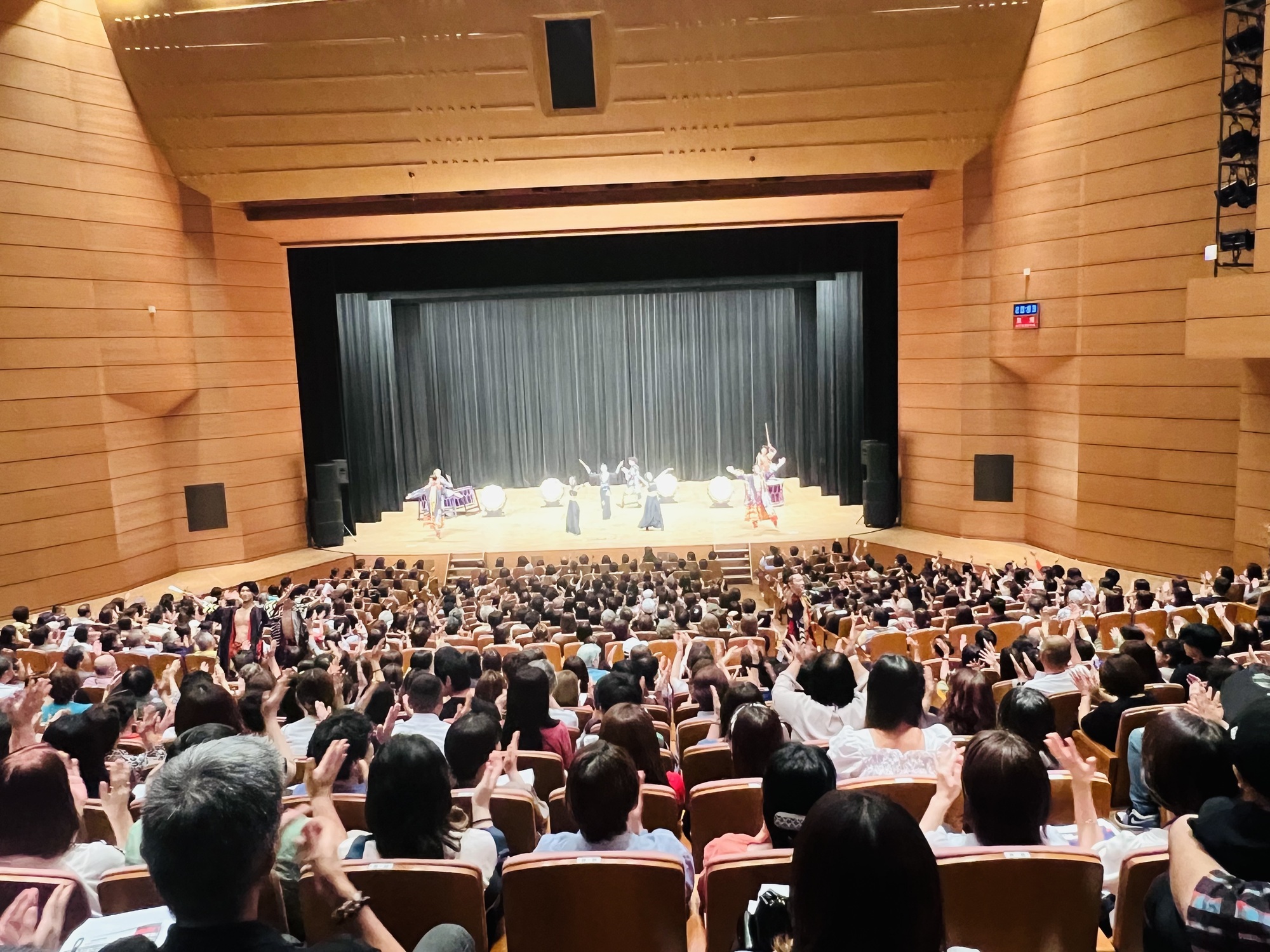 今日も。