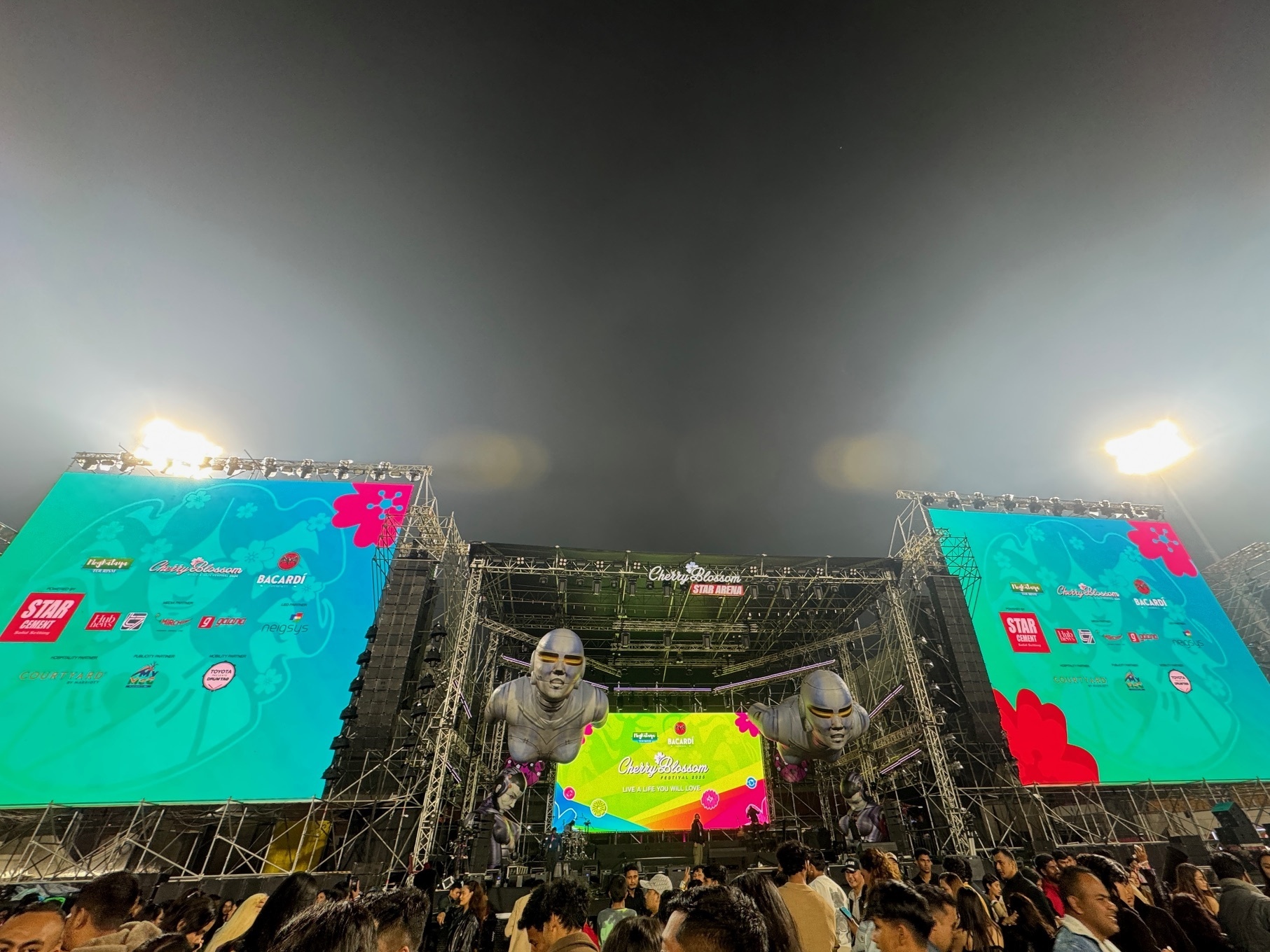 🇮🇳 Cherry blossom festival