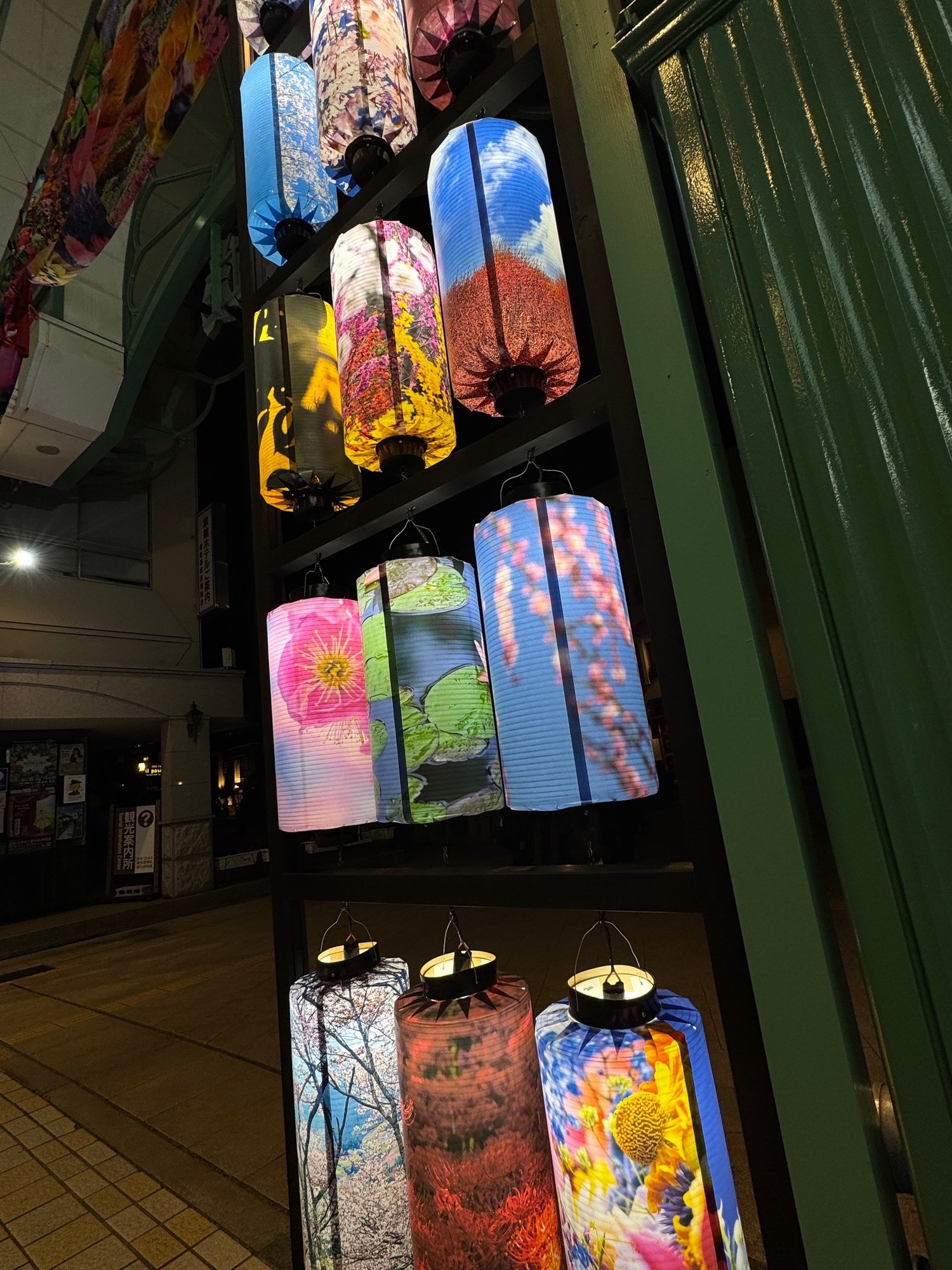 カラフル提灯🏮