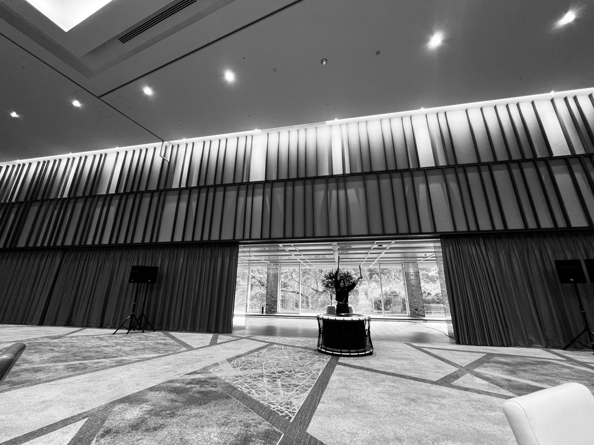 帰ってきました。