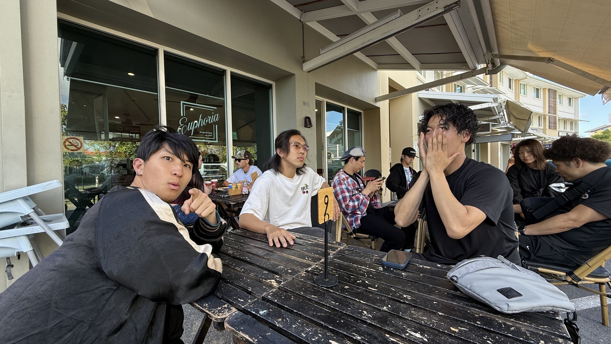 #Drama during breakfast