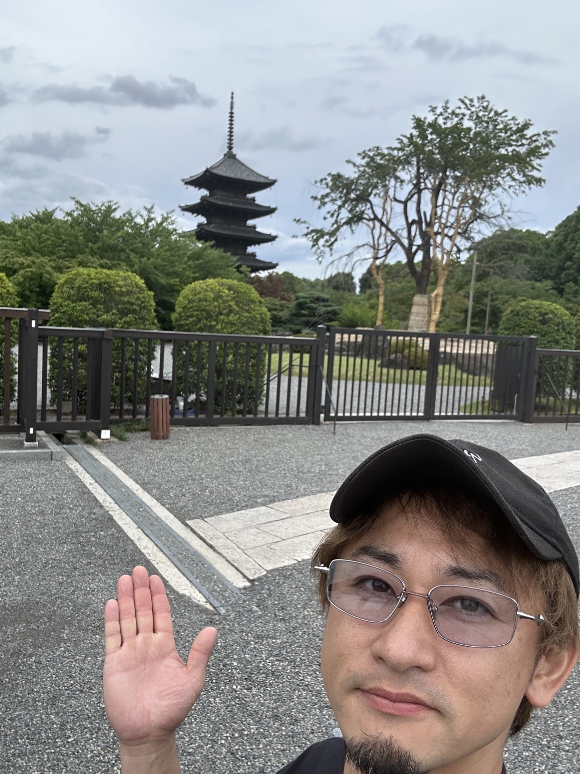 朝から