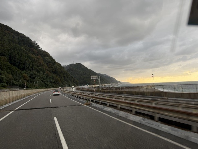 景色の移り変わり。